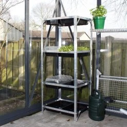 Slimline Economy Seed Tray Rack -Outdoor garden care SESTR11