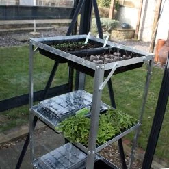 Slimline Economy Seed Tray Rack -Outdoor garden care SESTR6