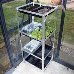 Slimline Economy Seed Tray Rack -Outdoor garden care SESTR7