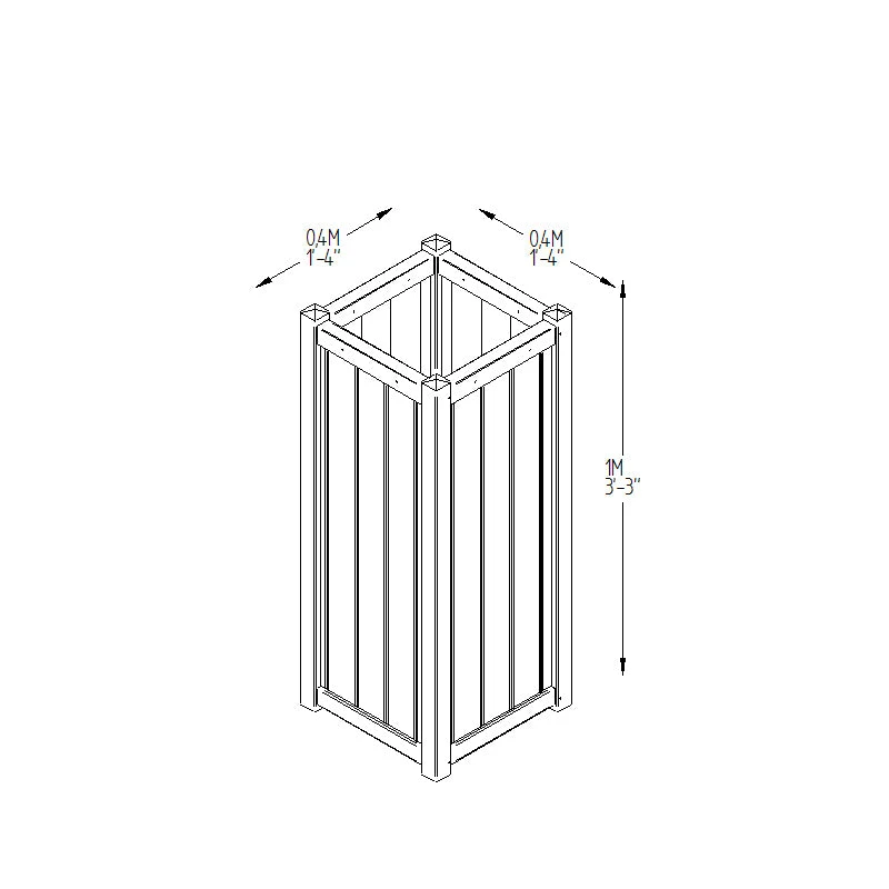 Forest Garden Slender Planter 13 Forest Garden Slender Planter - Image 13