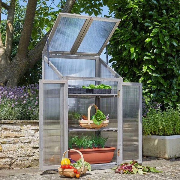 Timber GroZone Max Mini Greenhouse 1 Timber GroZone Max Mini Greenhouse