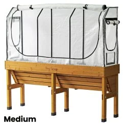 Vegtrug WallHugger Support Frame Plus Cover -Outdoor garden care VTWSFPC7