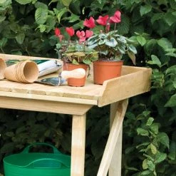 Wooden Potting Bench -Outdoor garden care fgptwb2