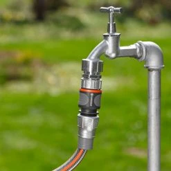 Gardena Premium Metal Hose Connector 27 Gardena Premium Metal Hose Connector -Outdoor garden care gsphoco7