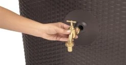 Sunda Rattan Wall Tank 300 Litre -Outdoor garden care gusrwt5