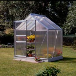 6X4 Greenhouse - Halls Popular -Outdoor garden care h64pop3 1