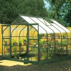 Halls Supreme Greenhouse 8' 4" Wide -Outdoor garden care hs847