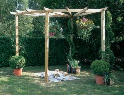Forest Garden Radial Pergola