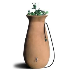 Cascata Clay Effect Water Butt 245 Litre -Outdoor garden care image 104765