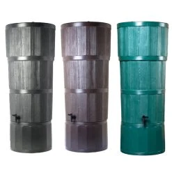 Woodgrain Effect Polybutt 150 Litres -Outdoor garden care image 105348