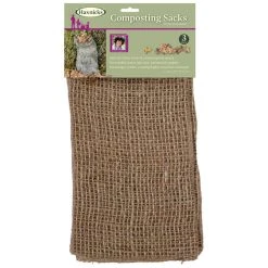 Composting Sacks [pack 3] -Outdoor garden care image 108209