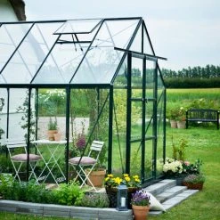 Halls 8' 5" Wide Magnum Greenhouse -Outdoor garden care image 135770