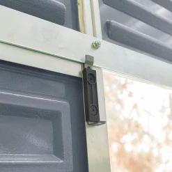 Skylight 8ft Wide Dark Grey Shed -Outdoor garden care image 136276