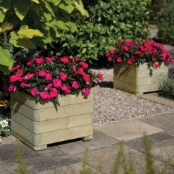 Rowlinson Marberry Square Planter -Outdoor garden care image 136387