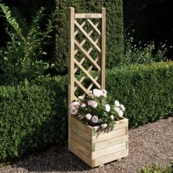 Rowlinson Square Planter And Lattice