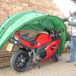 Hidey Hood 90 Degree Wall Mounted Folding Outdoor Storage -Outdoor garden care image 139088