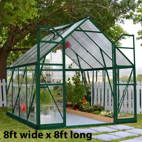 Palram Canopia Balance Green Greenhouse 2 Palram Canopia Balance Green Greenhouse - Image 2