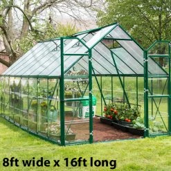 Palram Canopia Balance Green Greenhouse 15 Palram Canopia Balance Green Greenhouse -Outdoor garden care image 140021