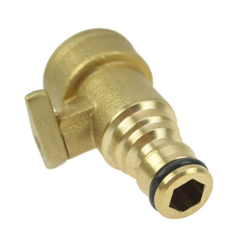 Brass Shut-Off Valve 1 Brass Shut-Off Valve