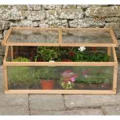 Wooden Cold Frame -Outdoor garden care image 65756