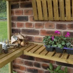 Forest Garden Victorian Tall Wall Greenhouse -Outdoor garden care image 82954