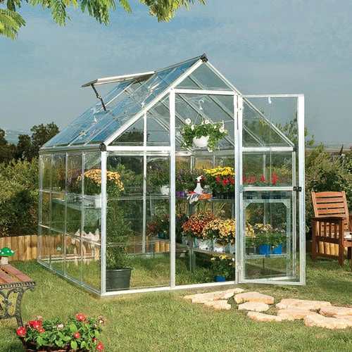 Palram Canopia Harmony Green Greenhouse 2 Palram Canopia Harmony Green Greenhouse - Image 2