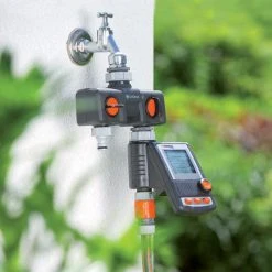 Gardena Threaded Twin Tap Connector 8 Gardena Threaded Twin Tap Connector -Outdoor garden care image 89127