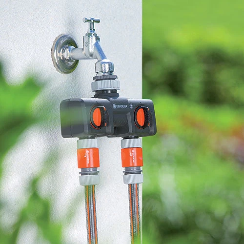 Gardena Threaded Twin Tap Connector 3 Gardena Threaded Twin Tap Connector - Image 3