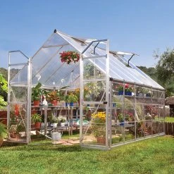 Palram Canopia Balance 8x12 Greenhouse -Outdoor garden care prbal8123