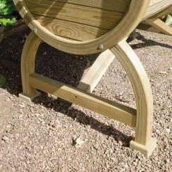 Rowlinson Marberry Barrel Planter -Outdoor garden care rombp2