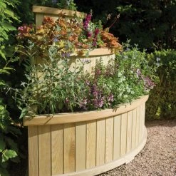 Rowlinson Marberry Corner Cascade Planter -Outdoor garden care romcp4
