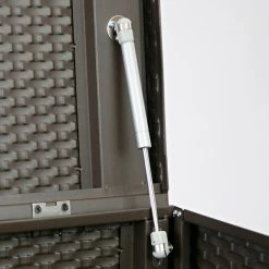 Rowlinson Metal Deck Box -Outdoor garden care romdbox4