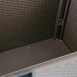 Rowlinson Metal Deck Box -Outdoor garden care romdbox5