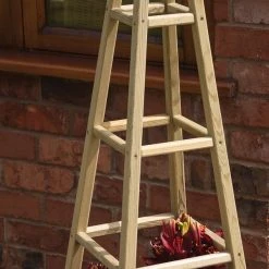 Rowlinson Marberry Obelisk Planter -Outdoor garden care romop3