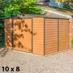 Rowlinson Woodvale Metal Sheds -Outdoor garden care rowoms4 1