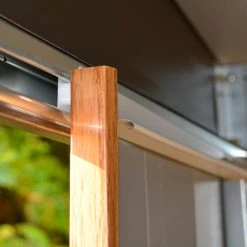 Rowlinson Woodvale Metal Sheds -Outdoor garden care rowoms8 1