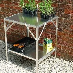 Two Tier Standard Up Staging -Outdoor garden care usstt11