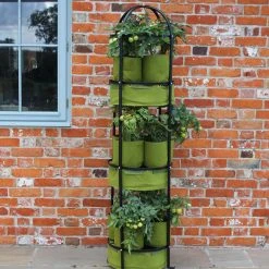 Vigoroot Self-Watering Tower Garden -Outdoor garden care vigswtg1